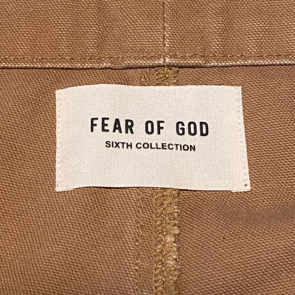 Fear of God Nylon Canvas Double Front Work Pants - Picture 4 of 6